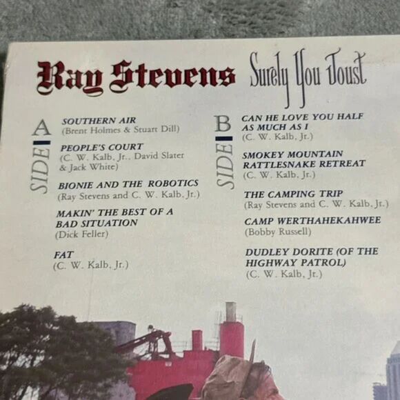 Surely You Joust LP by Ray Stevens Vinyl 1986 MCA-5795 MCA Records new - Picture 3 of 4